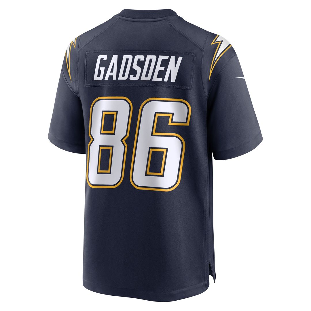 Oronde Gadsden Los Angeles Chargers Nike Alternate Charger Power Game Jersey - Gold Official NFL Team Apparel Football Fan Gear