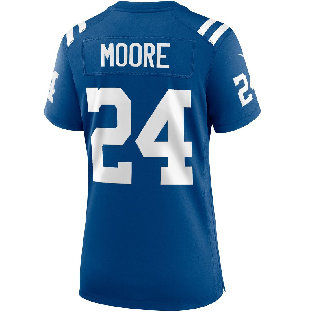Lenny Moore Indianapolis Colts Nike Women's Game Retired Player Jersey - Royal Official NFL Team Apparel Football Fan Gear