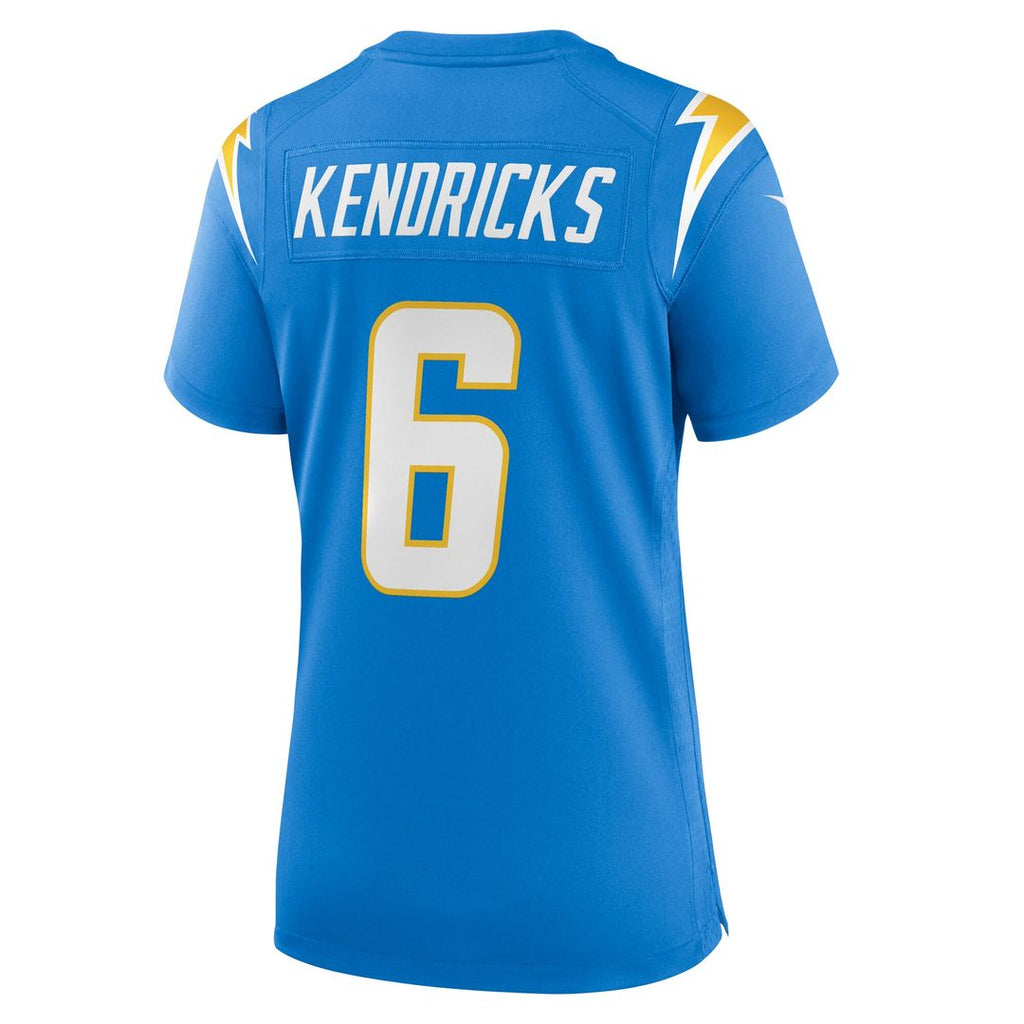 Eric Kendricks Los Angeles Chargers Nike Women's Game Player Jersey - Powder Blue Official NFL Team Apparel Football Fan Gear