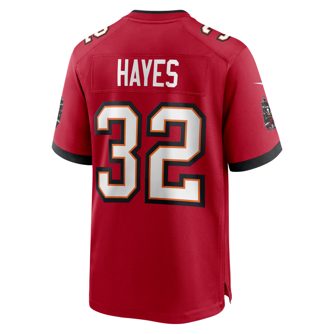 Josh Hayes Tampa Bay Buccaneers Nike Game Jersey - Red Official NFL Team Apparel Football Fan Gear