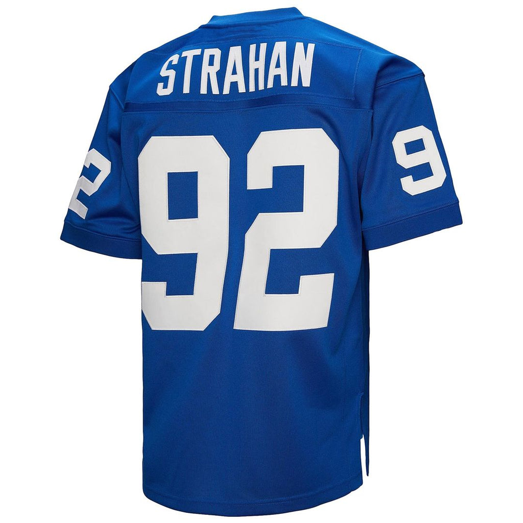 Michael Strahan New York Giants 1994 Mitchell & Ness Authentic Throwback Retired Player Jersey - Royal Official NFL Team Apparel Football Fan Gear