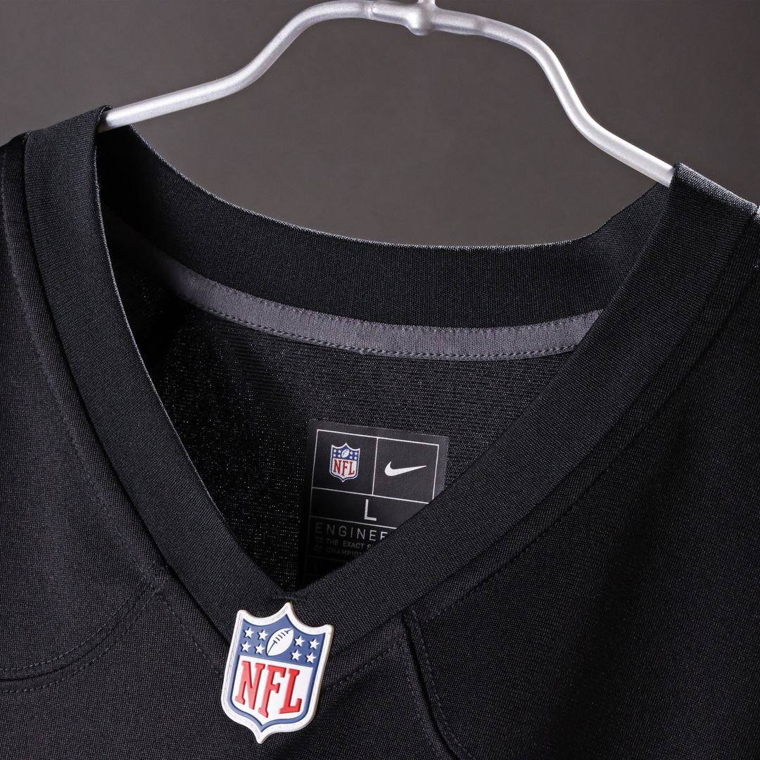 Mike Sainristil Washington Commanders Nike Hail Raiser Alternate Game Jersey - Black Official NFL Team Apparel Football Fan Gear