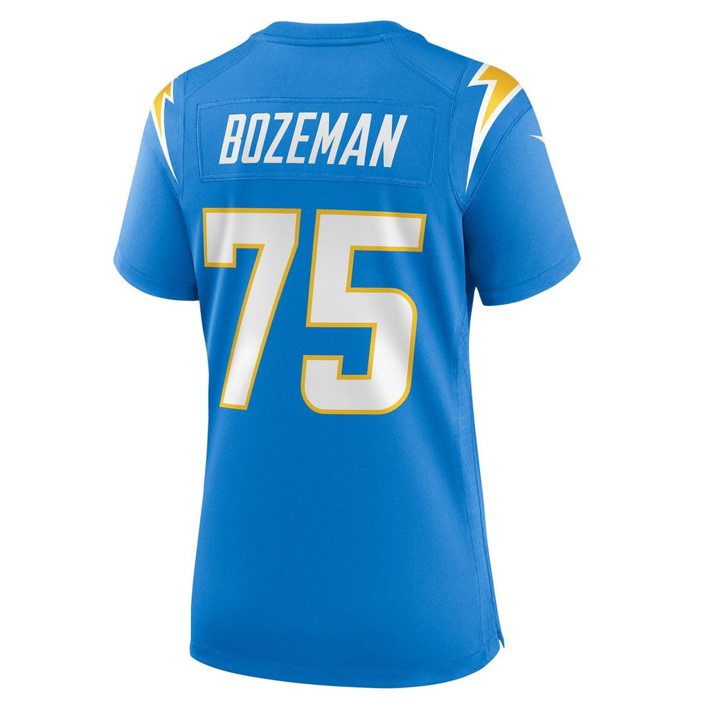 Bradley Bozeman Los Angeles Chargers Nike Women's Game Jersey - Powder Blue Official NFL Team Apparel Football Fan Gear