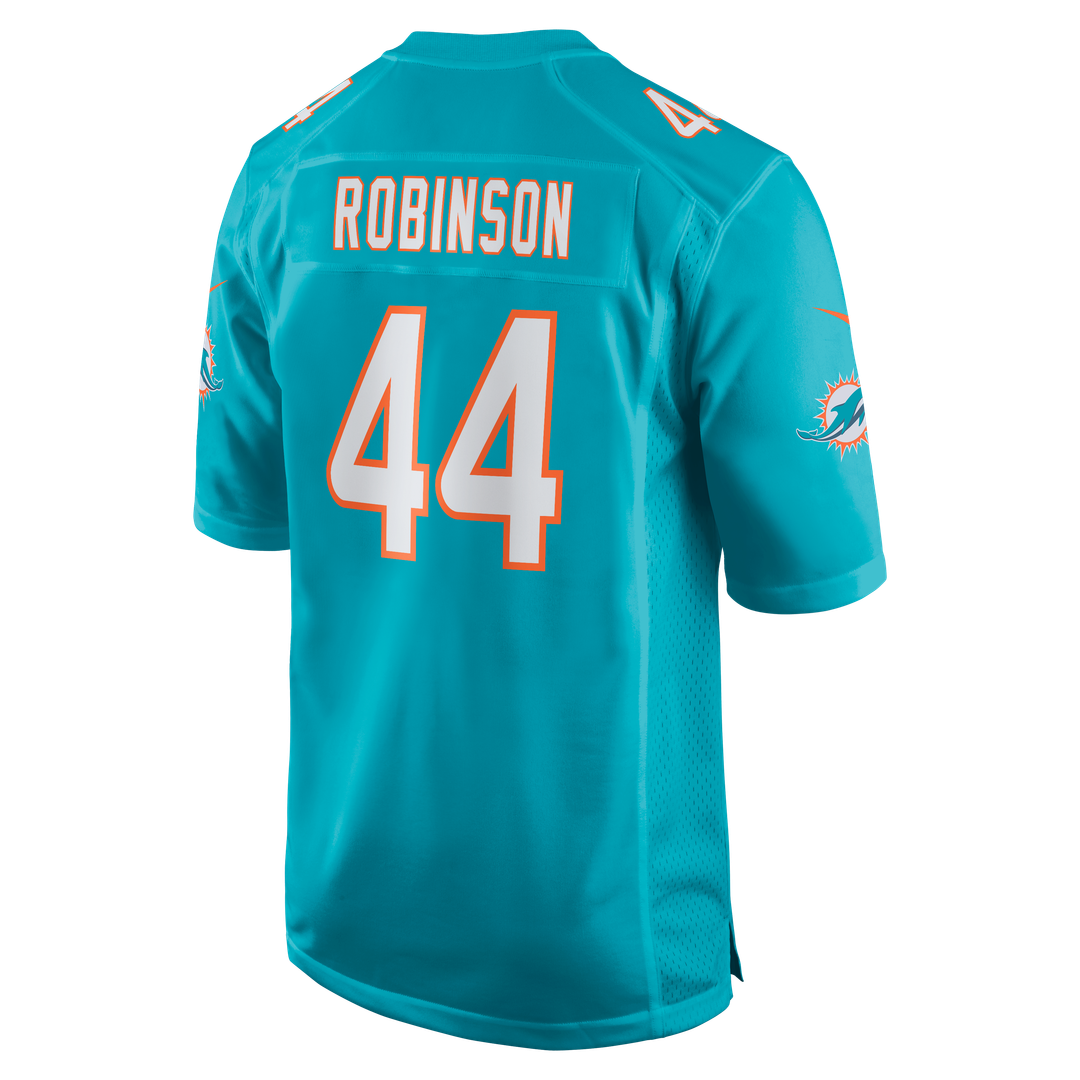 Chop Robinson Miami Dolphins Nike Game Jersey - Aqua Official NFL Team Apparel Football Fan Gear