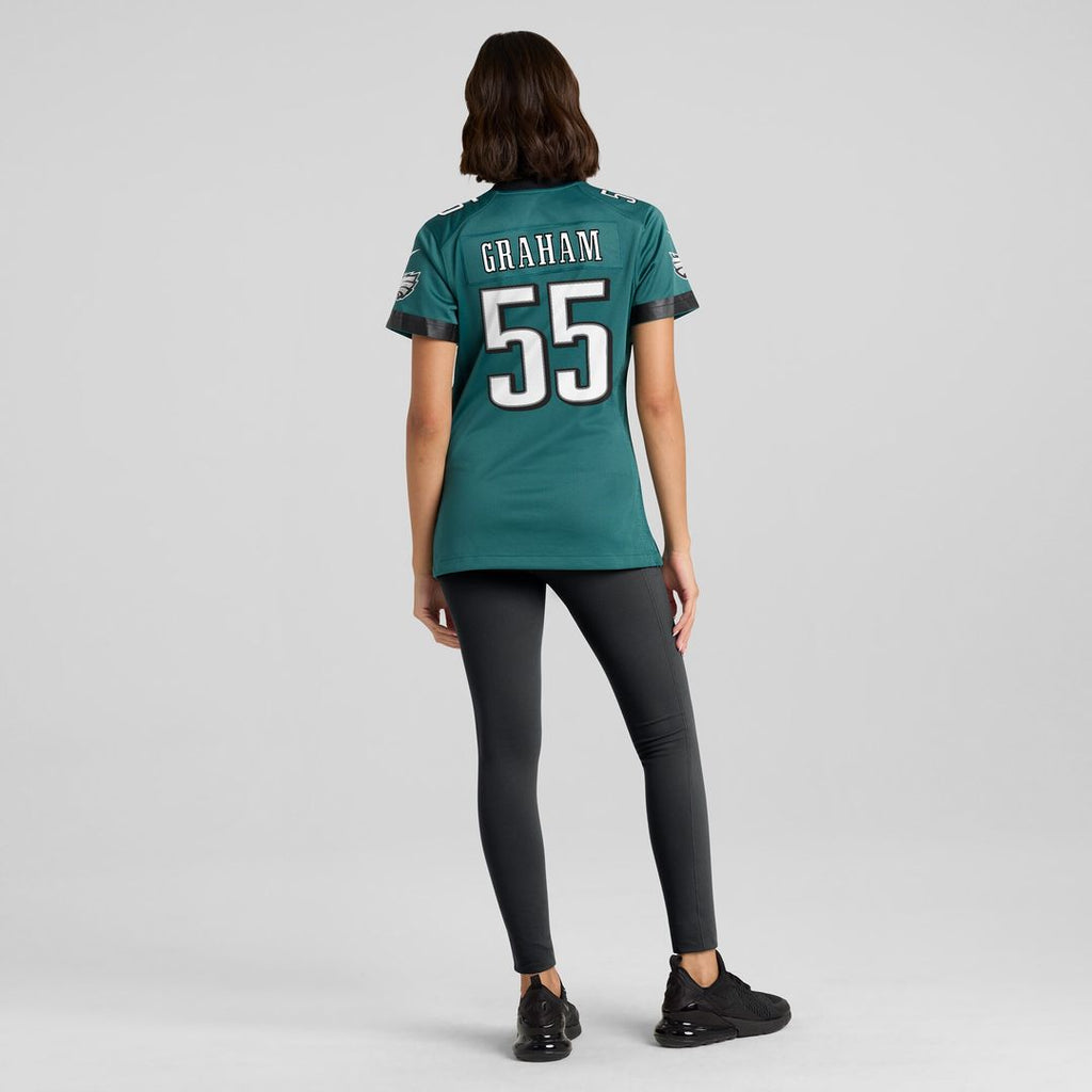 Brandon Graham Philadelphia Eagles Nike Women's Alternate Game Jersey - Kelly Green Official NFL Team Apparel Football Fan Gear