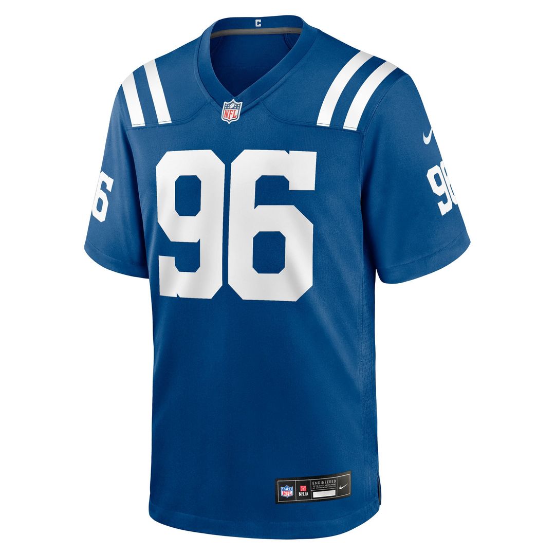 Chris Wormley Indianapolis Colts Nike Team Game Jersey - Royal Official NFL Team Apparel Football Fan Gear
