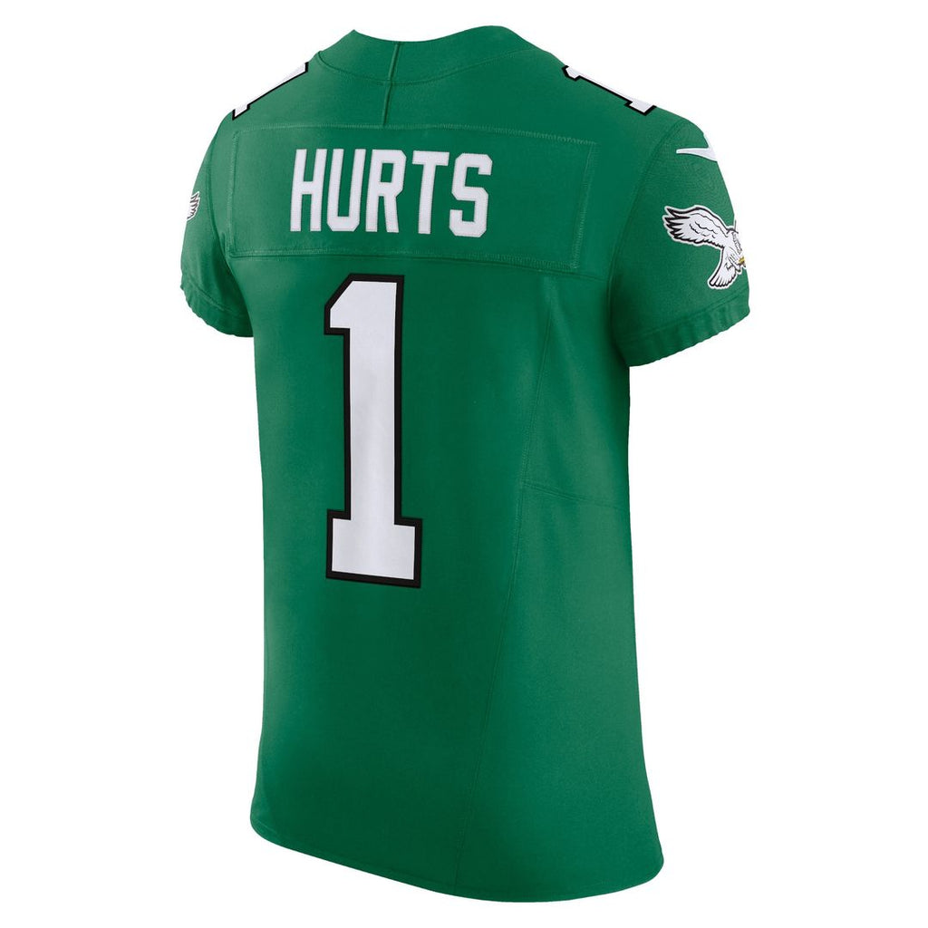 Jalen Hurts Philadelphia Eagles Nike 2nd Alternate Vapor F.U.S.E. Elite Jersey - Kelly Green Official NFL Team Apparel Football Fan Gear