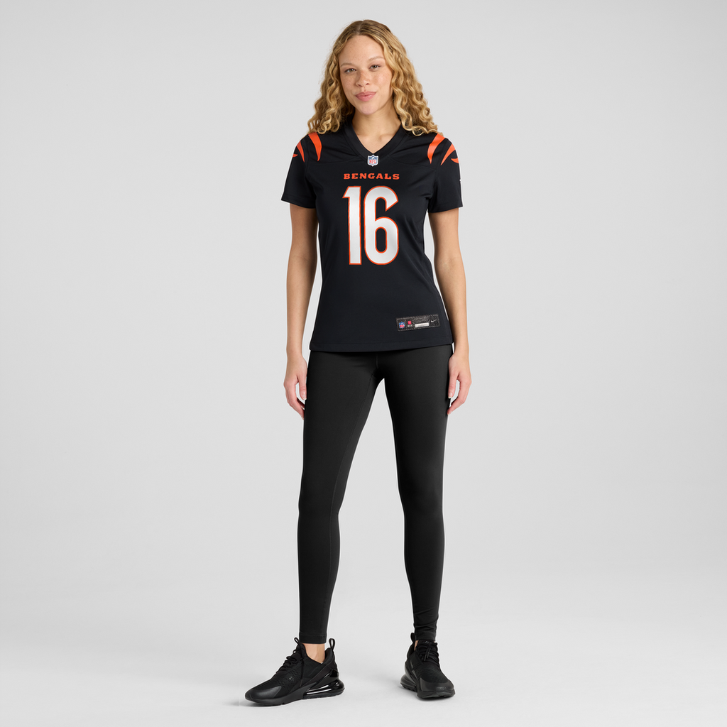 Joe Flacco Cincinnati Bengals Nike Women's Team Game Jersey - Black Official NFL Team Apparel Football Fan Gear