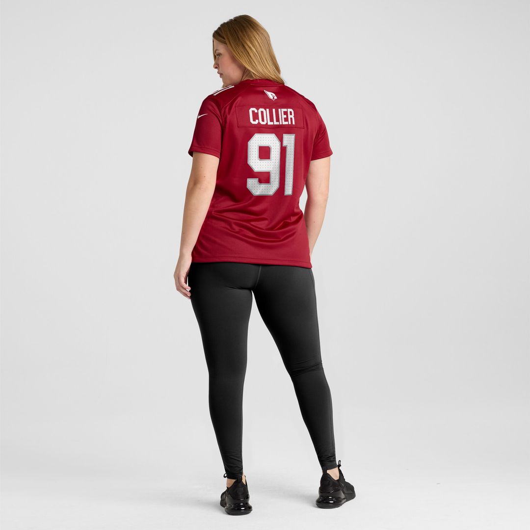 L.J. Collier Arizona Cardinals Nike Women's Game Jersey - Cardinal Official NFL Team Apparel Football Fan Gear