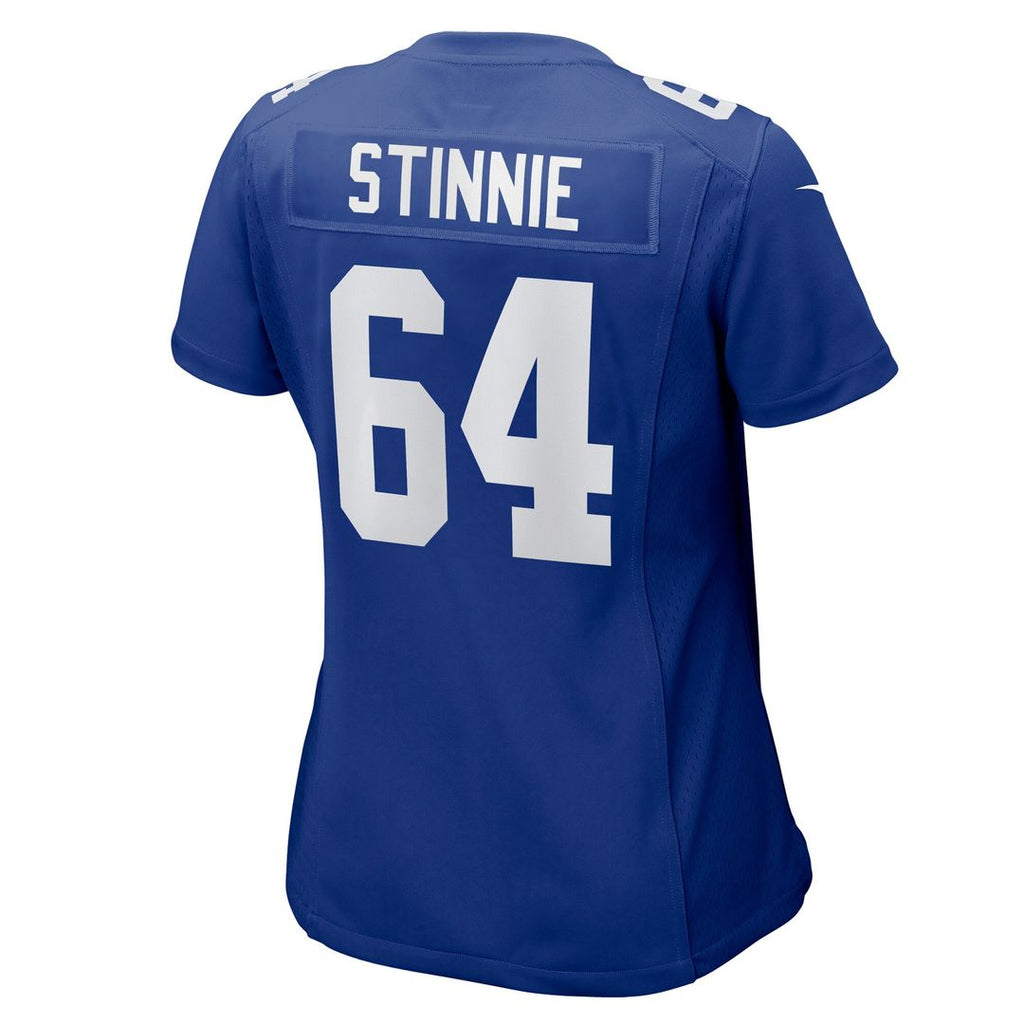 Aaron Stinnie New York Giants Nike Women's Game Jersey - Royal Official NFL Team Apparel Football Fan Gear