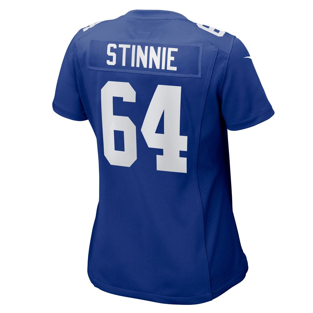 Aaron Stinnie New York Giants Nike Women's Game Jersey - Royal Official NFL Team Apparel Football Fan Gear