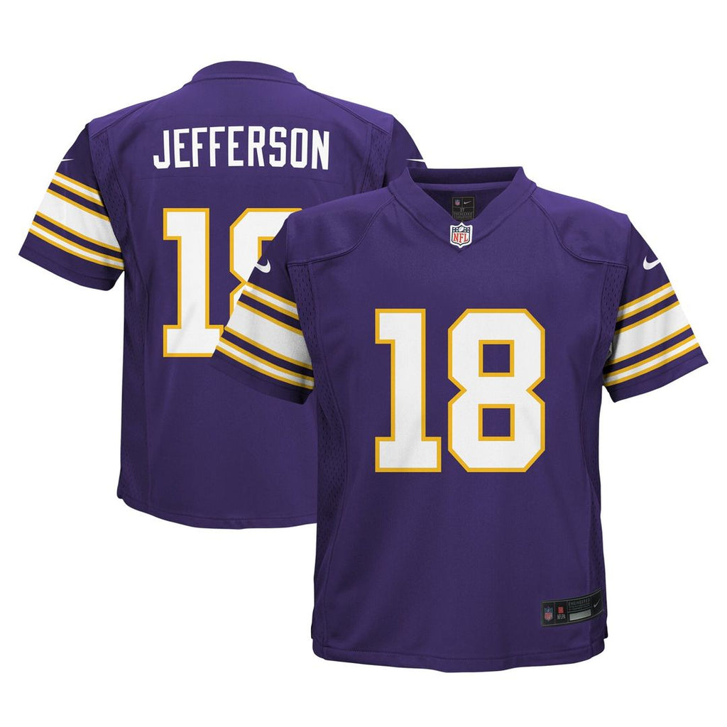 Justin Jefferson Minnesota Vikings Nike Infant Alternate Player Game Jersey - Purple Official NFL Team Apparel Football Fan Gear