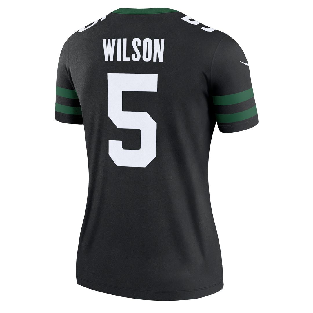 Garrett Wilson New York Jets Nike Women's Legend Player Performance Top - Legacy Green NFL Fan Gear Popular Style