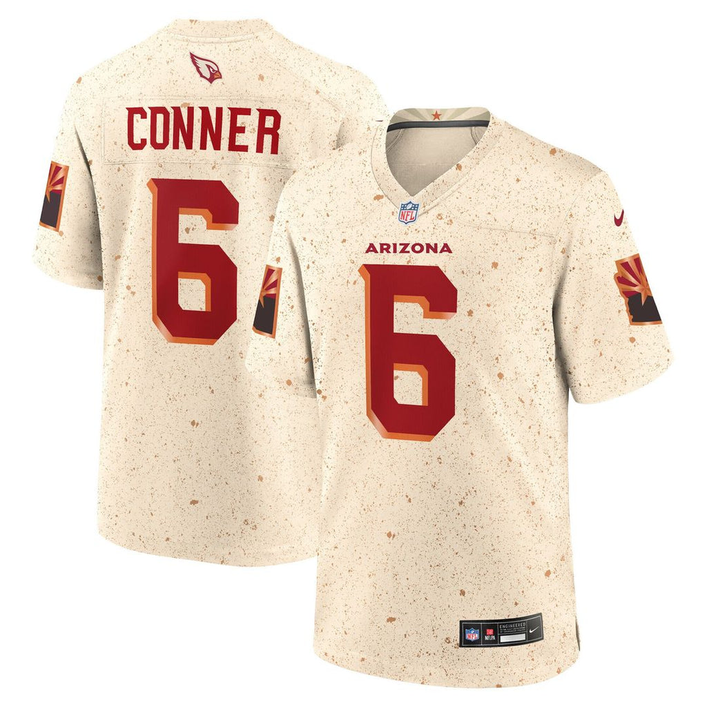 James Conner Arizona Cardinals Nike 2025 Rivalries Collection Game Jersey - Natural Official NFL Team Apparel Football Fan Gear
