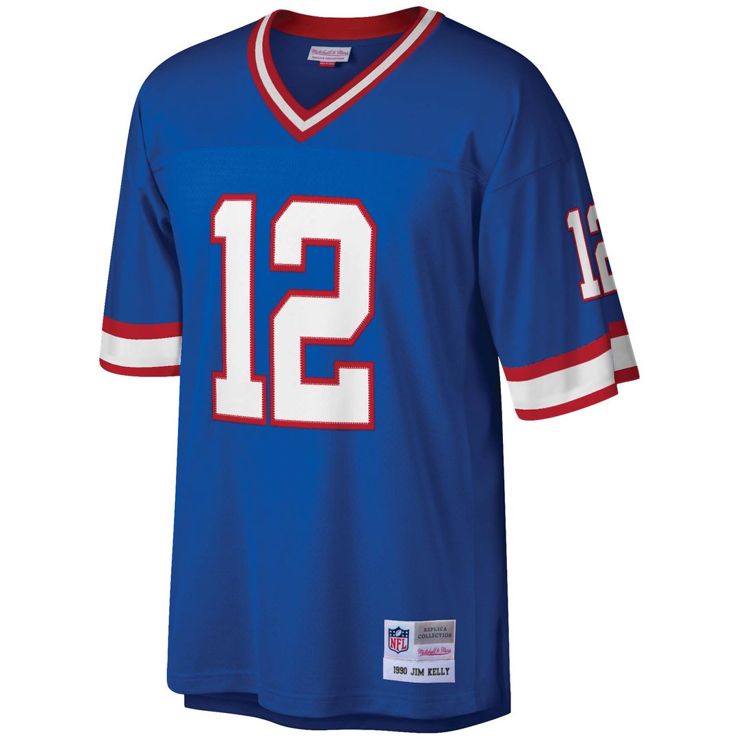Jim Kelly Buffalo Bills Mitchell & Ness Legacy Replica Jersey - Royal Official NFL Team Apparel Football Fan Gear