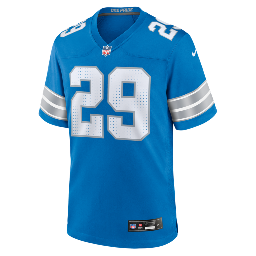 Avonte Maddox Detroit Lions Nike Team Game Jersey - Blue Official NFL Team Apparel Football Fan Gear