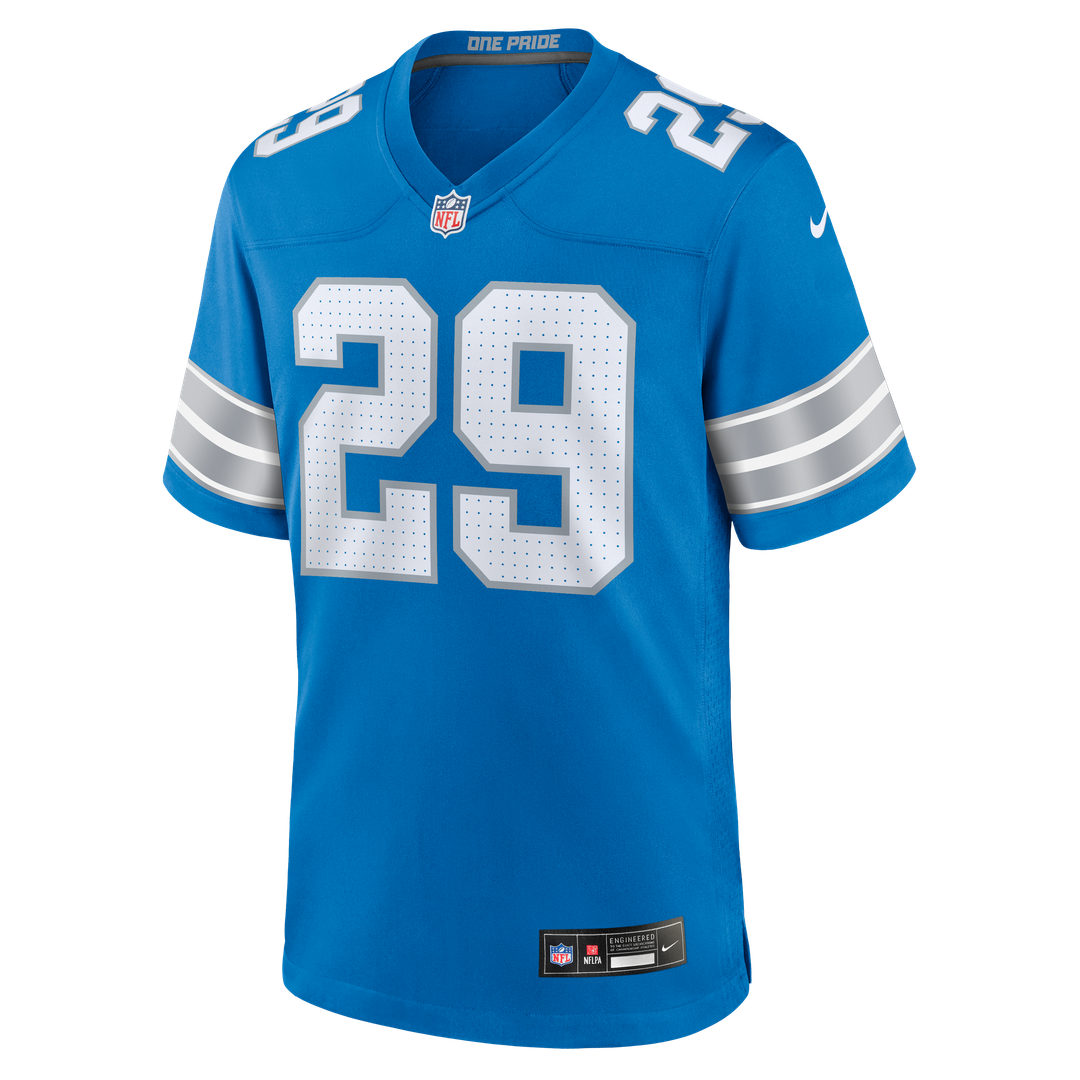 Avonte Maddox Detroit Lions Nike Team Game Jersey - Blue Official NFL Team Apparel Football Fan Gear