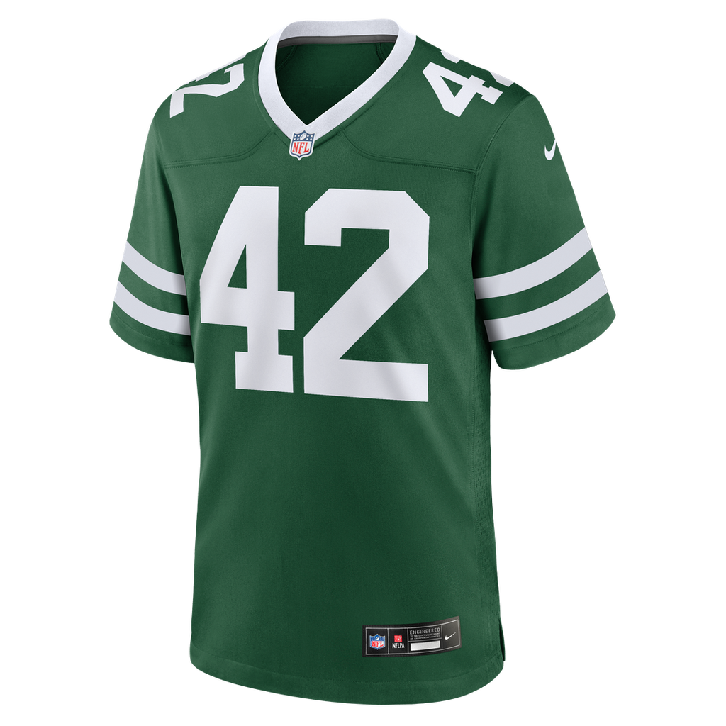 Thomas Hennessy New York Jets Nike Team Game Jersey - Legacy Green Official NFL Team Apparel Football Fan Gear