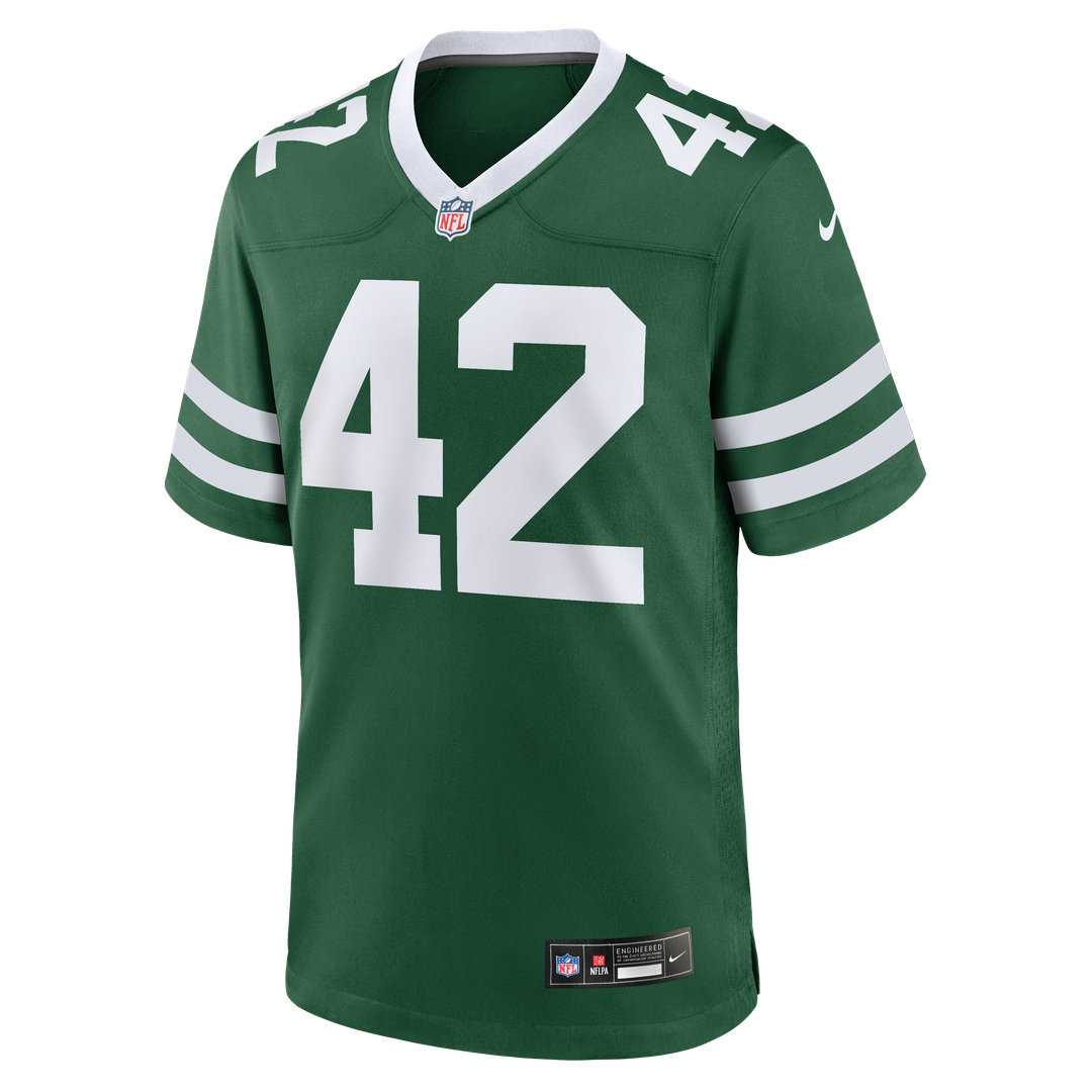 Thomas Hennessy New York Jets Nike Team Game Jersey - Legacy Green Official NFL Team Apparel Football Fan Gear