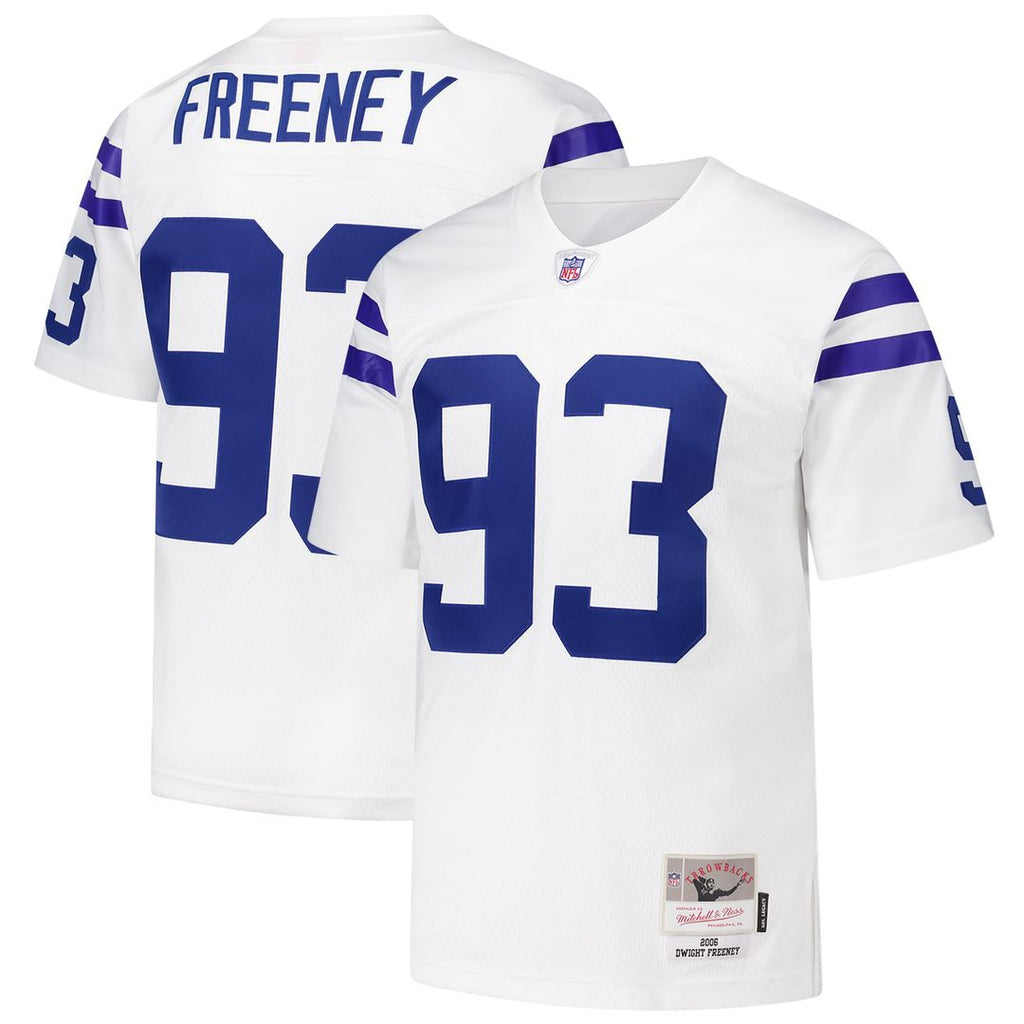 Dwight Freeney Indianapolis Colts Mitchell & Ness 2006 Legacy Replica Jersey - White Official NFL Team Apparel Football Fan Gear