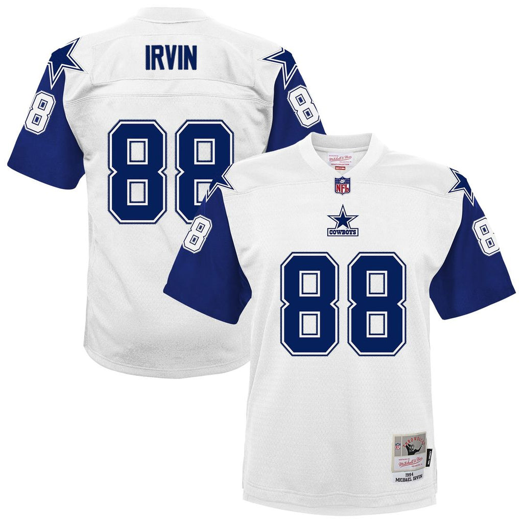 Michael Irvin Dallas Cowboys Mitchell & Ness Infant 1994 Alternate Legacy Jersey - White Official NFL Team Apparel Football Fan Gear