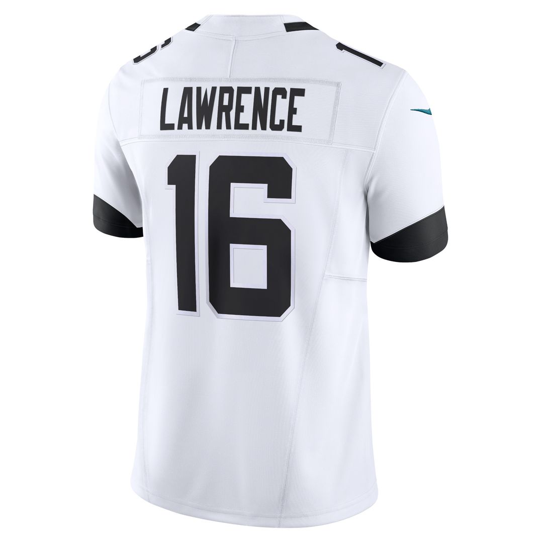 Trevor Lawrence Jacksonville Jaguars Nike Vapor F.U.S.E. Limited Jersey - White Official NFL Team Apparel Football Fan Gear