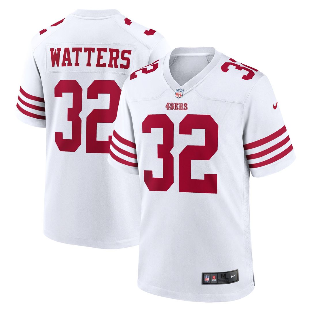 Ricky Watters San Francisco 49ers Nike Retired Player Game Jersey - White Official NFL Team Apparel Football Fan Gear