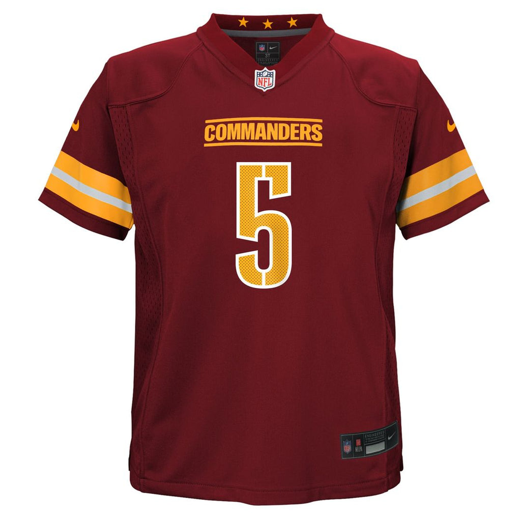 Jayden Daniels Washington Commanders Nike Infant Team Player Game Jersey - Burgundy Official NFL Team Apparel Football Fan Gear
