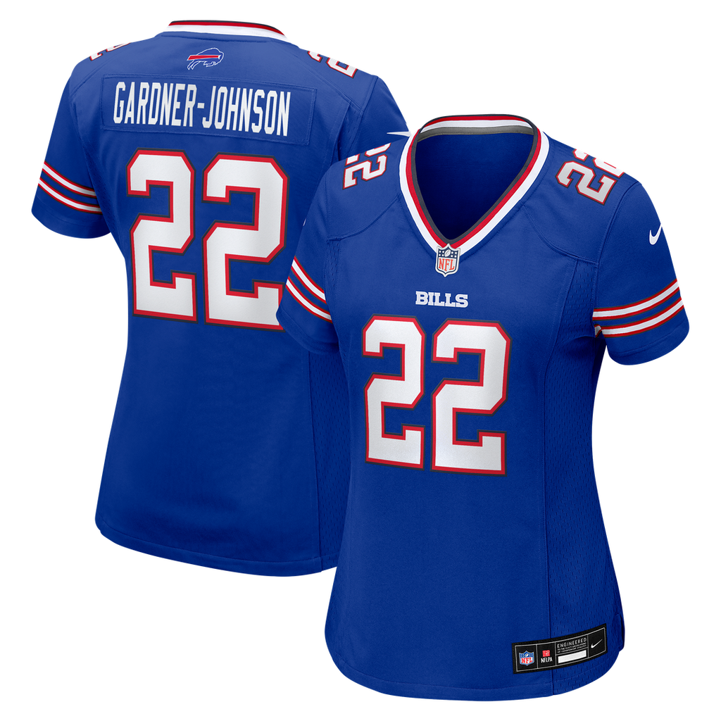 Chauncey Gardner-Johnson Buffalo Bills Nike Women's Team Game Jersey - Royal Official NFL Team Apparel Football Fan Gear