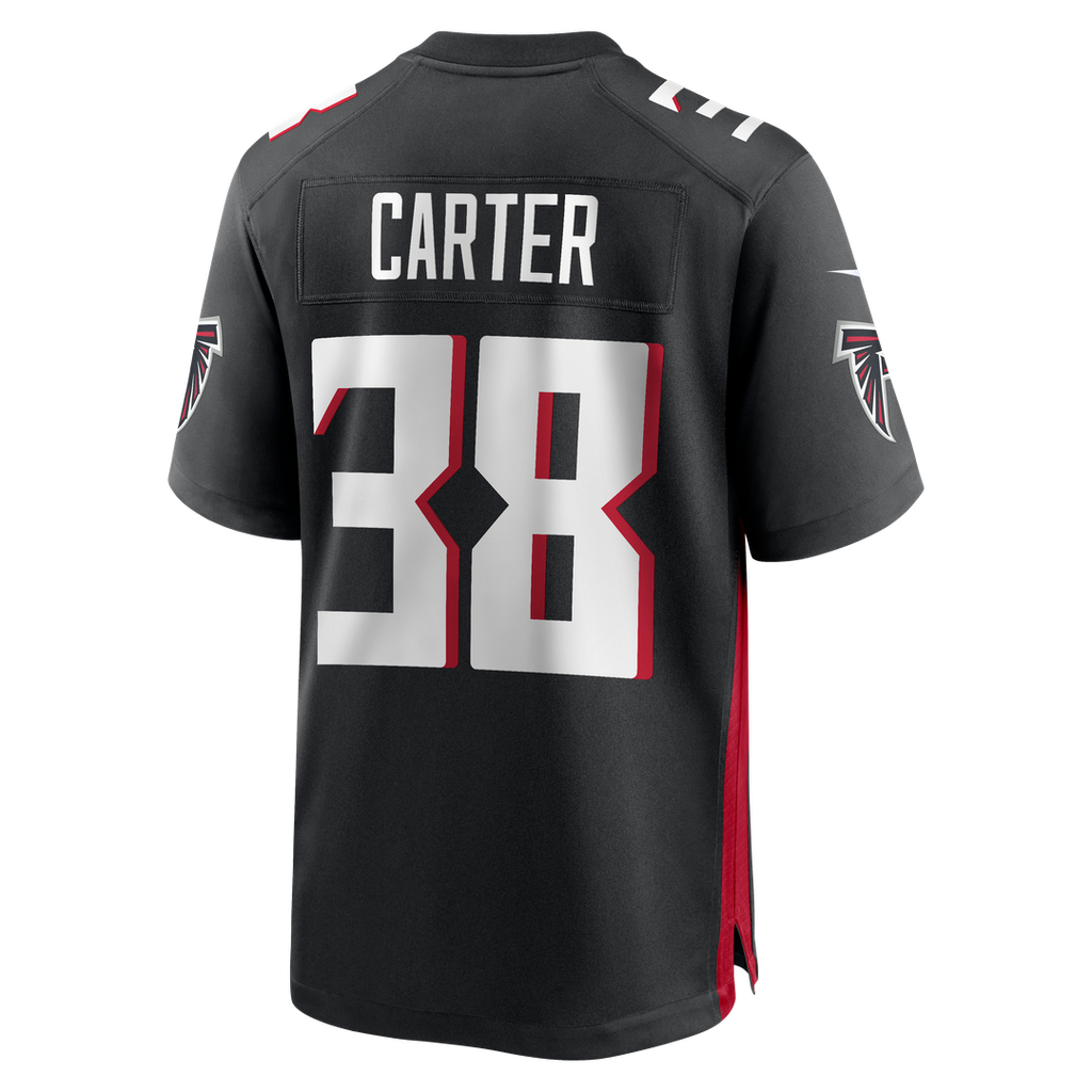 Nathan Carter Atlanta Falcons Nike Team Game Jersey - Black Official NFL Team Apparel Football Fan Gear