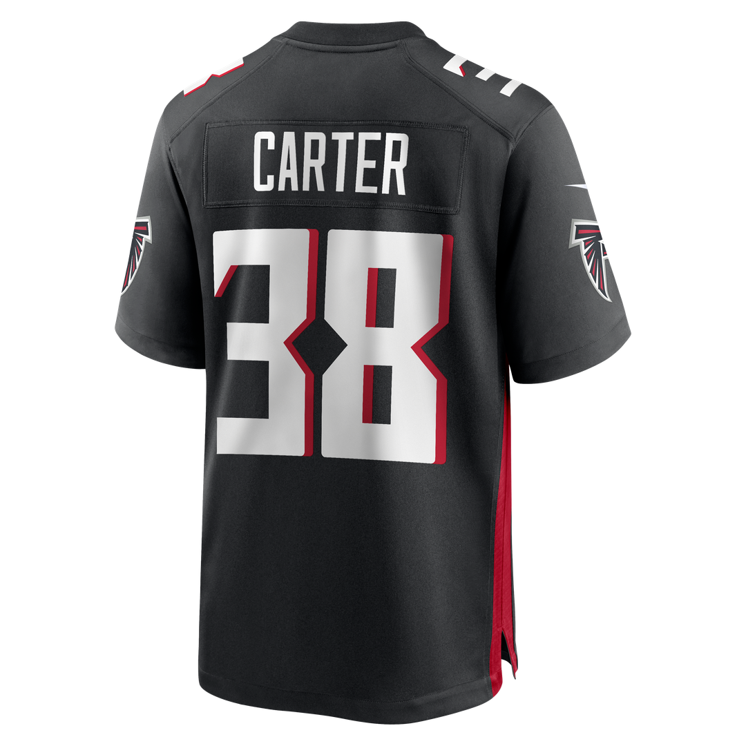 Nathan Carter Atlanta Falcons Nike Team Game Jersey - Black Official NFL Team Apparel Football Fan Gear