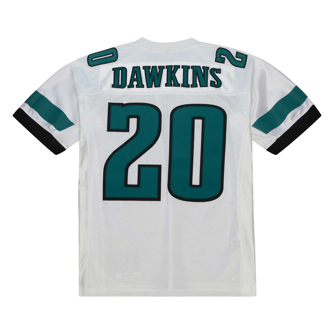 Brian Dawkins Philadelphia Eagles 1996 Mitchell & Ness Authentic Throwback Retired Player Jersey - White Official NFL Team Apparel Football Fan Gear