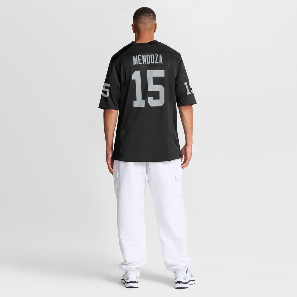 Fernando Mendoza Las Vegas Raiders Nike 2026 NFL Draft First Round Pick No. 1 Team Game Jersey - Black Official NFL Team Apparel Football Fan Gear