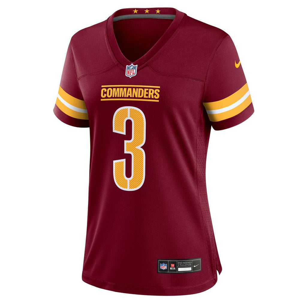 Will Harris Washington Commanders Nike Women's Team Game Jersey - Burgundy Official NFL Team Apparel Football Fan Gear