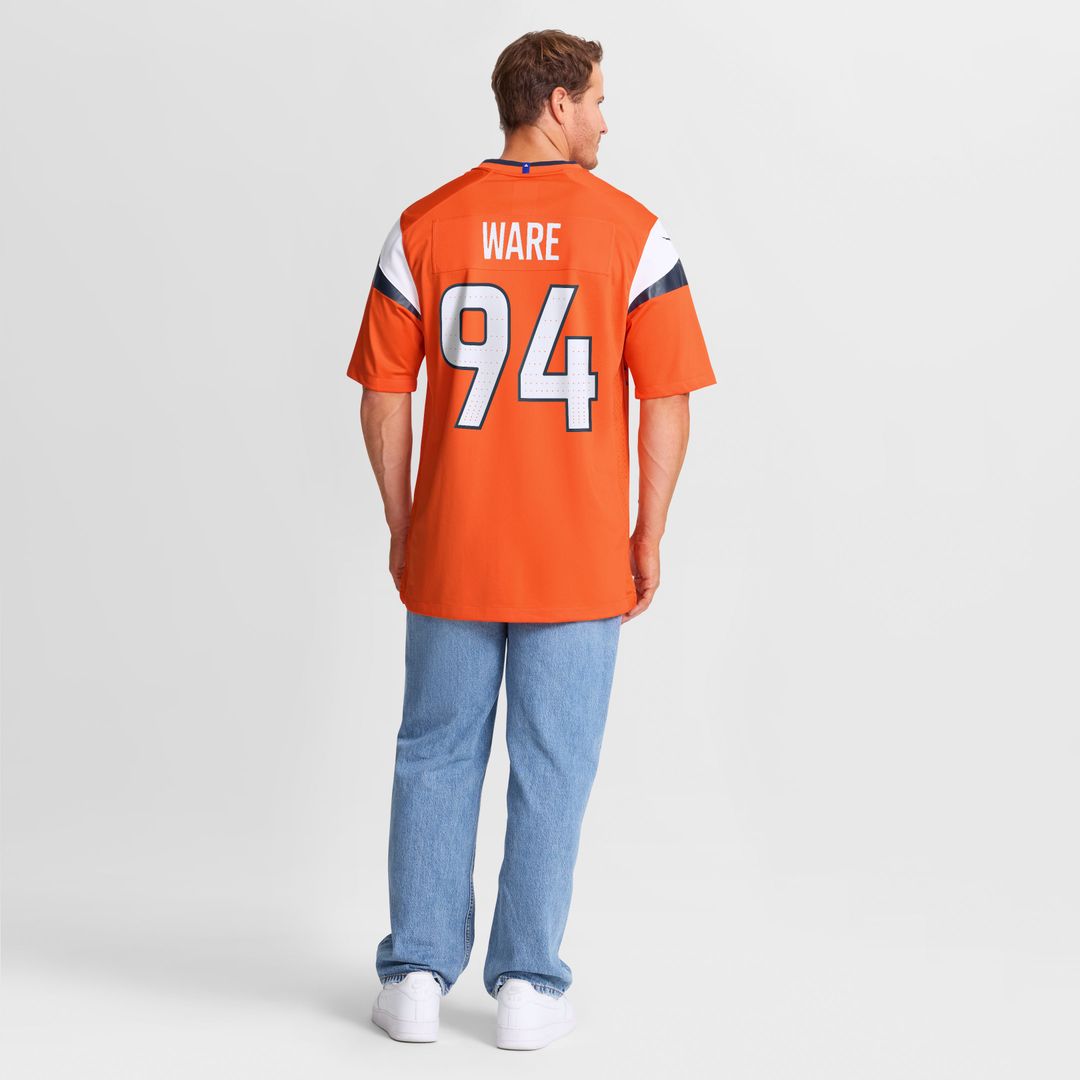 DeMarcus Ware Denver Broncos Nike Team Retired Game Jersey - Orange Official NFL Team Apparel Football Fan Gear
