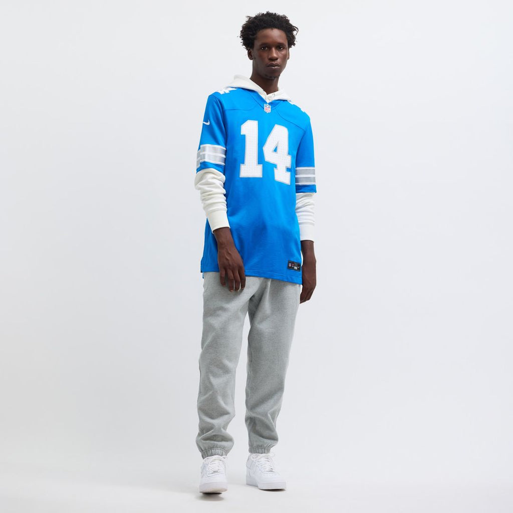 Amon-Ra St. Brown Detroit Lions Nike Game Jersey - Blue Official NFL Team Apparel Football Fan Gear