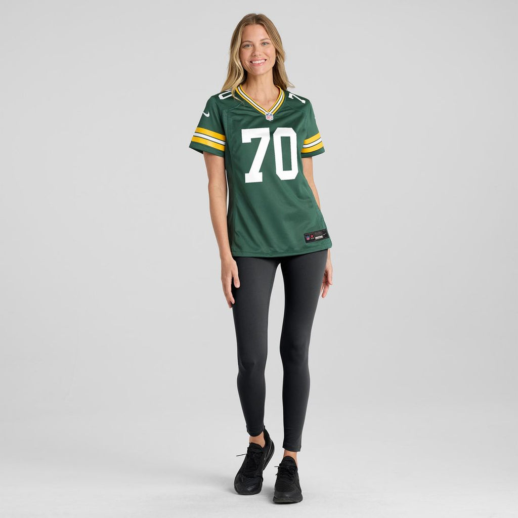 Darian Kinnard Green Bay Packers Nike Women's Team Game Jersey - Green Official NFL Team Apparel Football Fan Gear