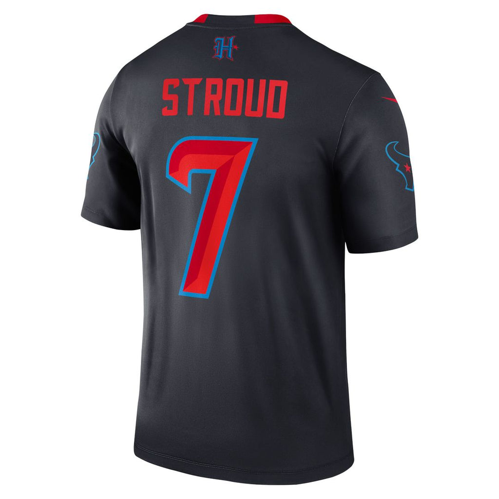C.J. Stroud Houston Texans Nike Legend Player Performance Top - Navy NFL Fan Gear Popular Style