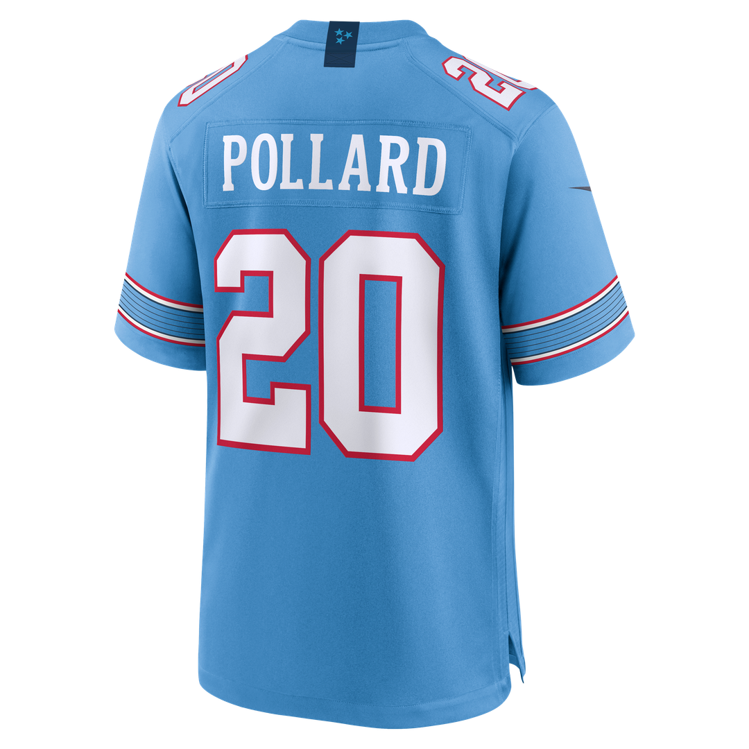 Tony Pollard Tennessee Titans Nike Game Jersey - Light Blue Official NFL Team Apparel Football Fan Gear