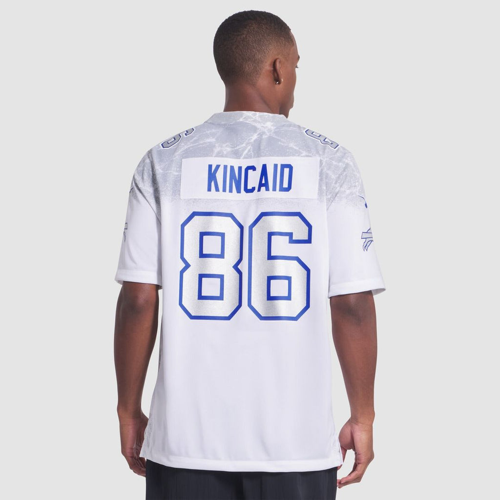 Dalton Kincaid Buffalo Bills Nike 2025 Rivalries Collection Game Jersey - White Official NFL Team Apparel Football Fan Gear