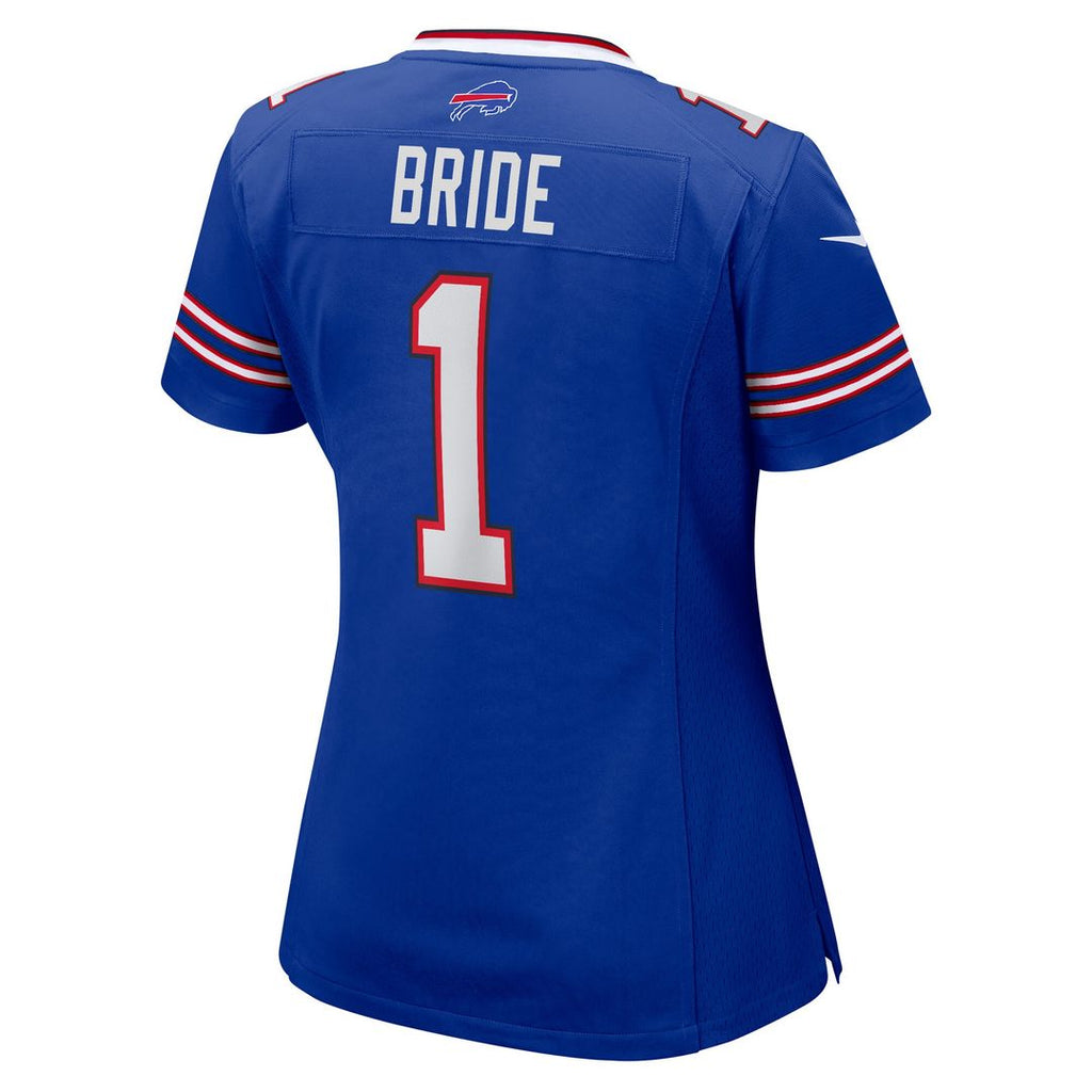 Number 1 Bride Buffalo Bills Nike Women's Game Jersey - Royal Official NFL Team Apparel Football Fan Gear