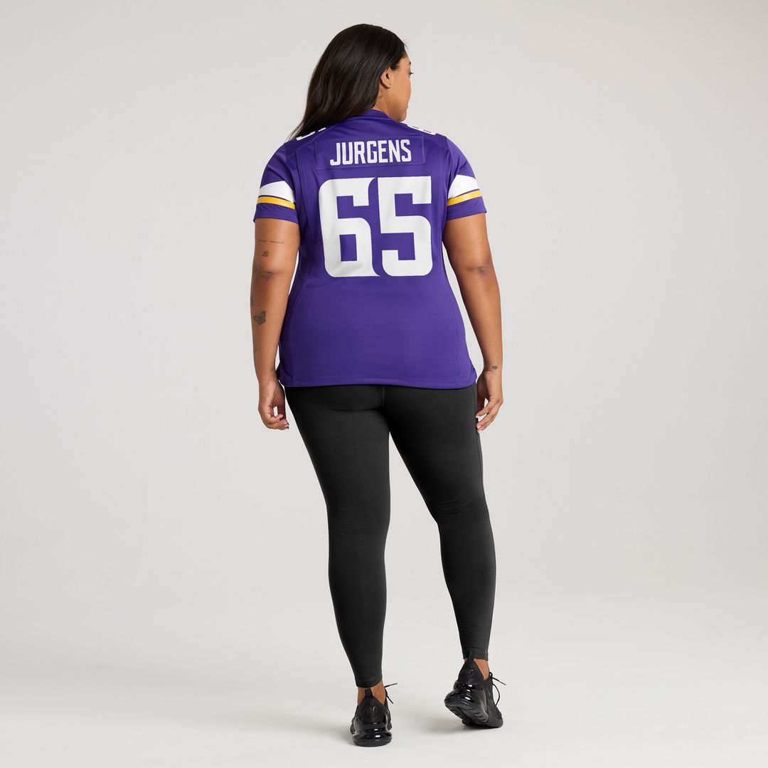 Michael Jurgens Minnesota Vikings Nike Women's Game Jersey - Purple Official NFL Team Apparel Football Fan Gear