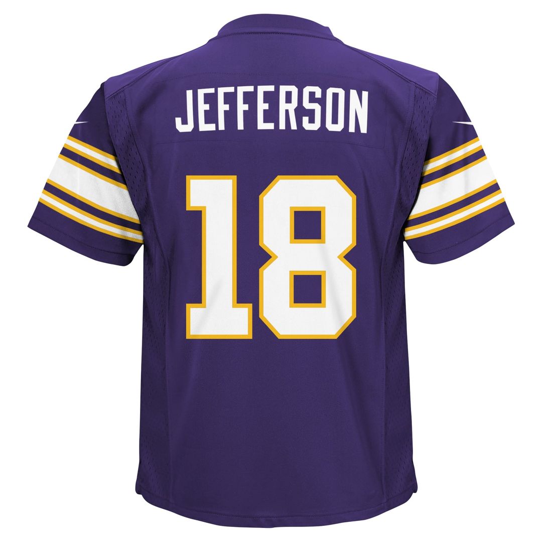 Justin Jefferson Minnesota Vikings Nike Infant Alternate Player Game Jersey - Purple Official NFL Team Apparel Football Fan Gear