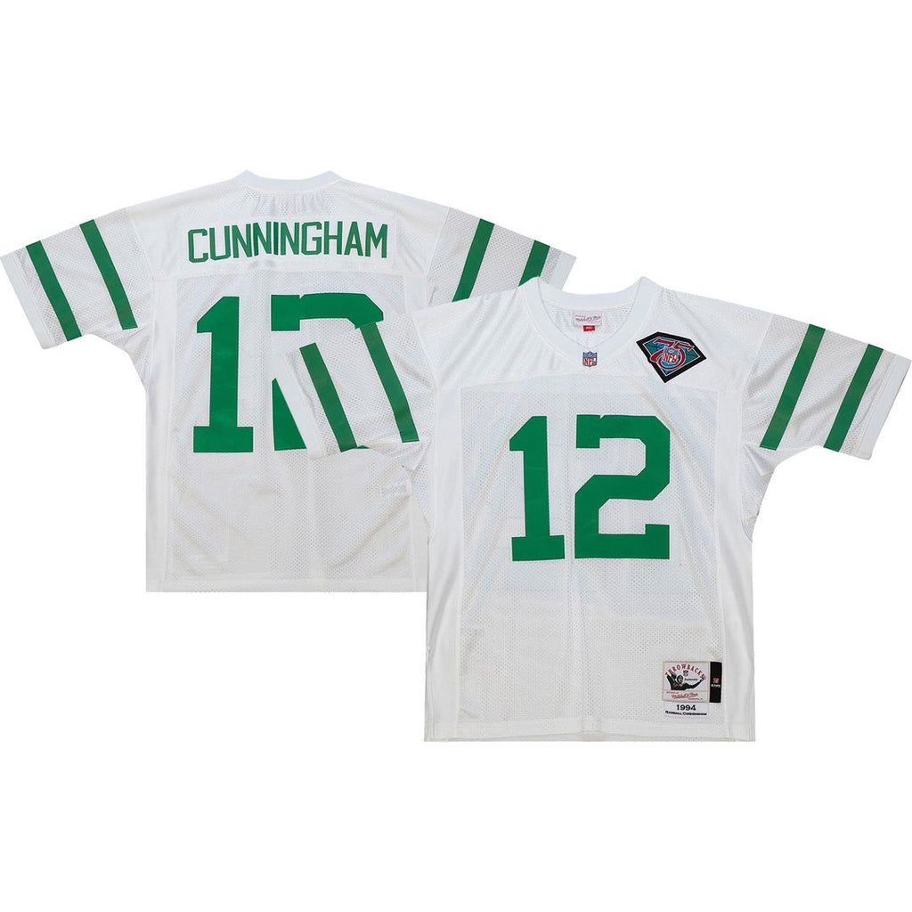 Randall Cunningham Philadelphia Eagles 1994 Mitchell & Ness Authentic Throwback Retired Player Jersey - White Official NFL Team Apparel Football Fan G