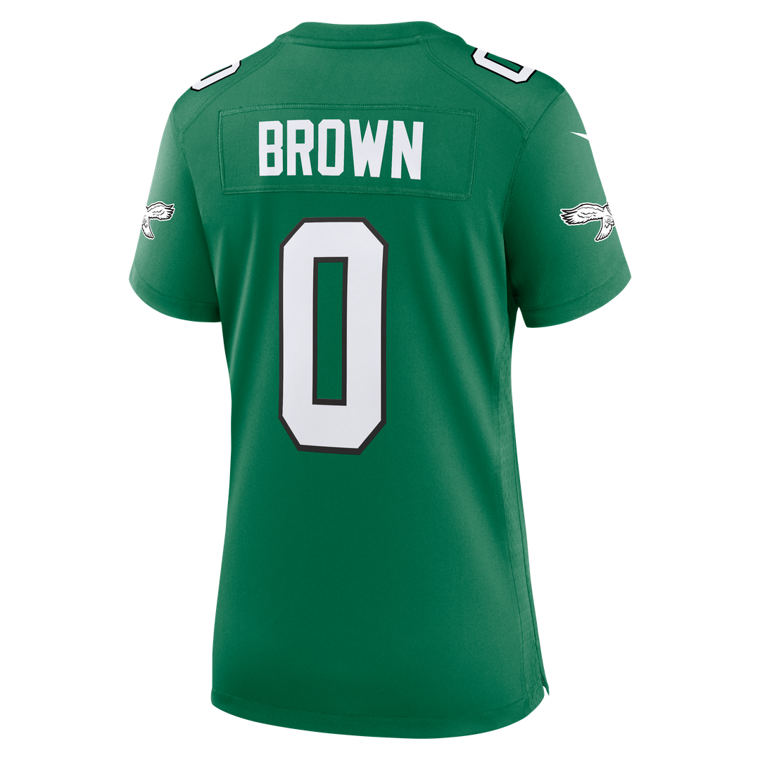 Marquise Brown Philadelphia Eagles Nike Women's Alternate Game Jersey - Kelly Green Official NFL Team Apparel Football Fan Gear