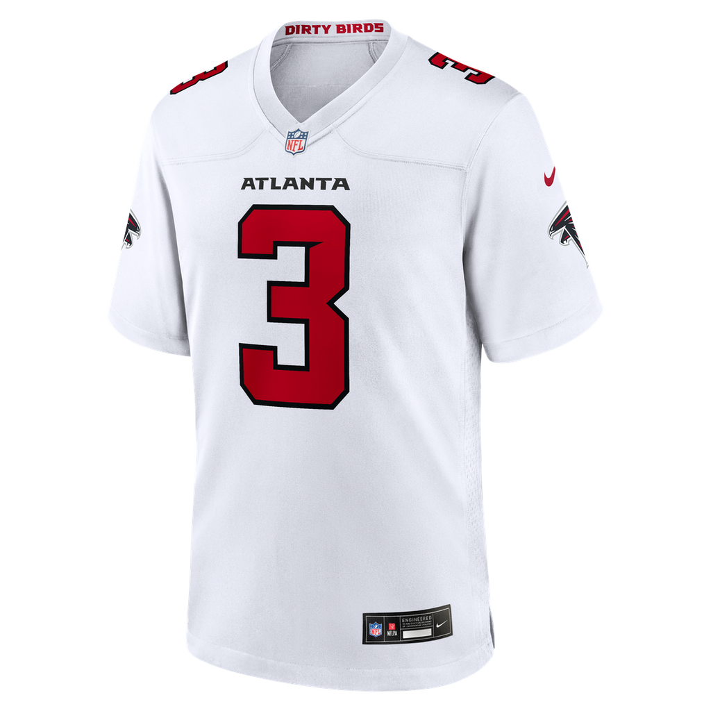 Jessie Bates III Atlanta Falcons Nike Game Jersey - White Official NFL Team Apparel Football Fan Gear
