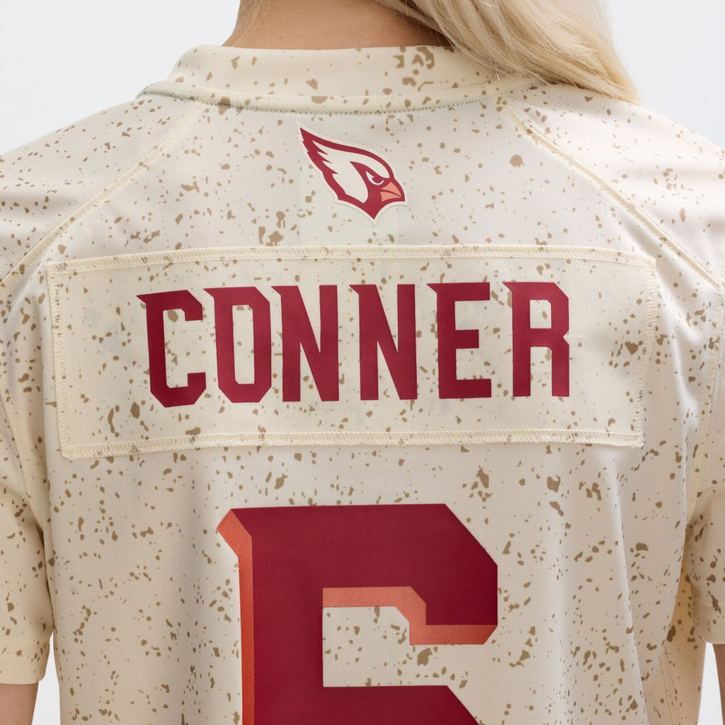 James Conner Arizona Cardinals Nike Women's 2025 Rivalries Collection Game Jersey - Natural Official NFL Team Apparel Football Fan Gear