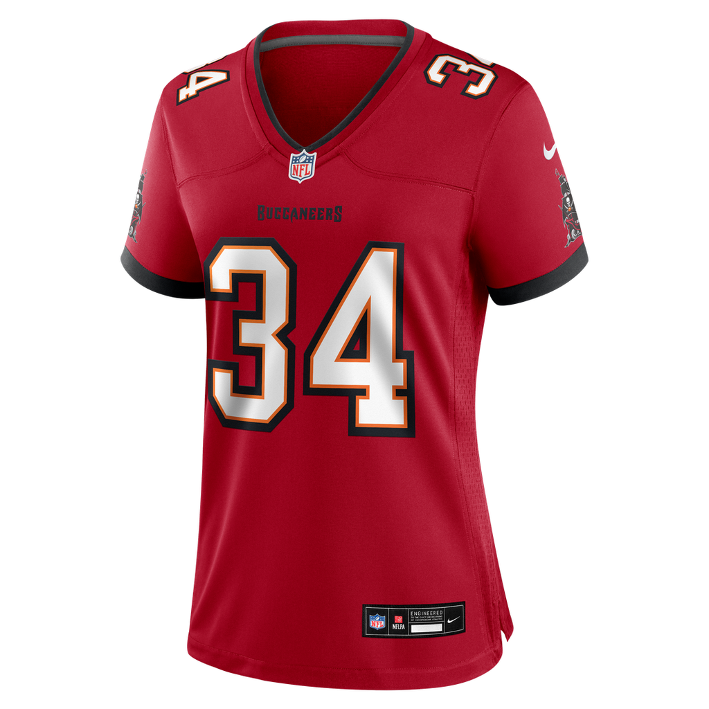 Alex Anzalone Tampa Bay Buccaneers Nike Women's Team Game Jersey - Red Official NFL Team Apparel Football Fan Gear