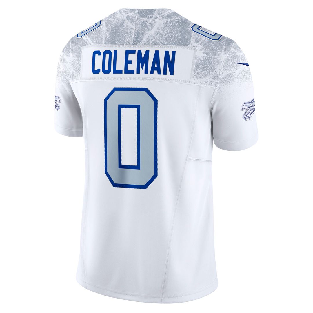 Keon Coleman Buffalo Bills Nike 2025 Rivalries Collection Stitched Limited Jersey - White Official NFL Team Apparel Football Fan Gear