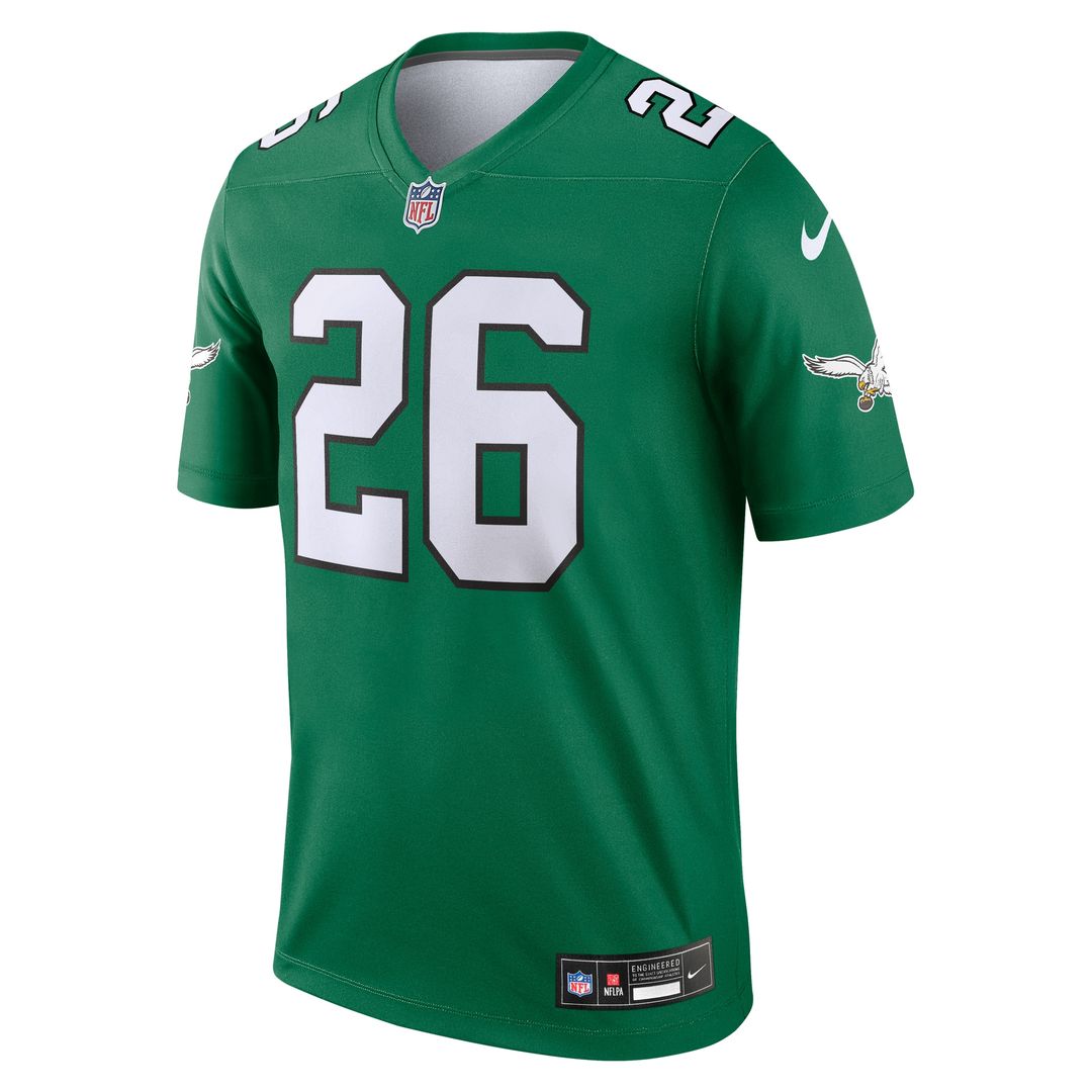 Saquon Barkley Philadelphia Eagles Nike Legend Player Performance Top - Midnight Green NFL Fan Gear Popular Style